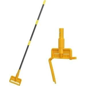 AEASKIEY Mop Handle Commercial Heavy Duty Side Gate Mop Head Replacement Holder